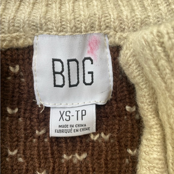 BDG Urban Outfitters Jesse half zip Sweater - Picture 8 of 11